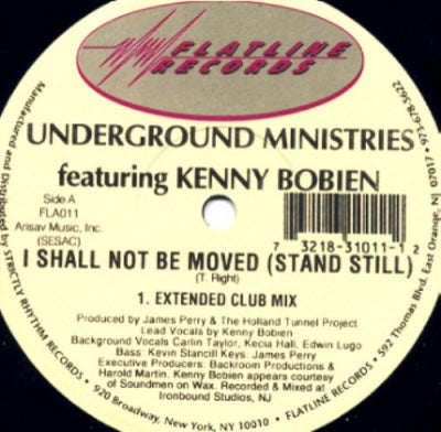 UNDERGROUND MINISTRIES FEAT. KENNY BOBIEN - I Shall Not Be Moved