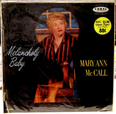 MARY ANN MCCALL - Melancholy Baby