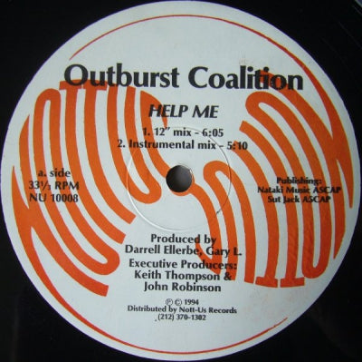 OUTBURST COALITION - Help Me