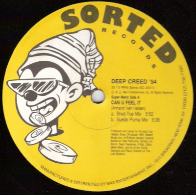 DEEP CREED '94 - Can U Feel It / Warrior's Dance