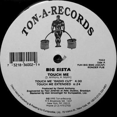 BIG SISTA - Touch Me