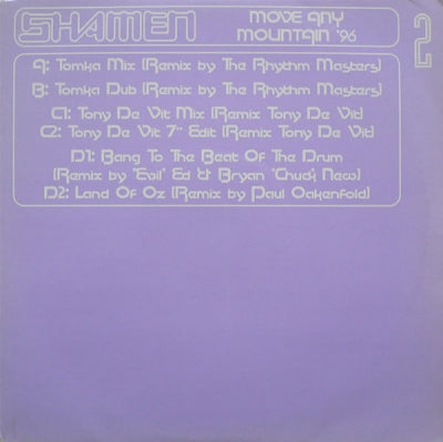 THE SHAMEN - Move Any Mountain '96 (Part 2)