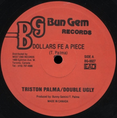 TRISTON PALMA & DOUBLE UGLY / CASSEY MAN - Dollars Fe A Piece / We Rule