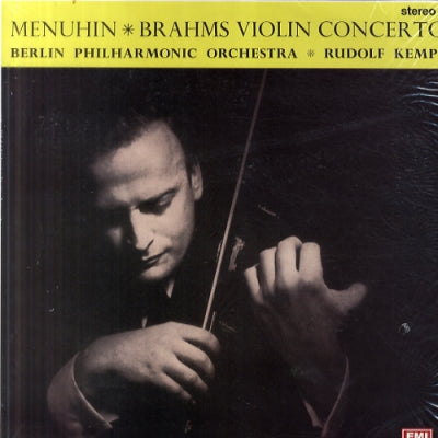JOHANNES BRAHMS - RUDOLF KEMPE WITH BERLIN PHILHARMONIC ORCHESTRA - YEHUDI MENUHIN - Brahms Violin Concerto