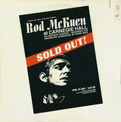 ROD MCKUEN - At Carnegie Hall