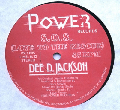 DEE D. JACKSON - S.O.S.