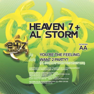 HEAVEN 7 + AL STORM - You're The Feeling / Want 2 Party?