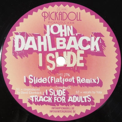 JOHN DAHLBACK - I Slide