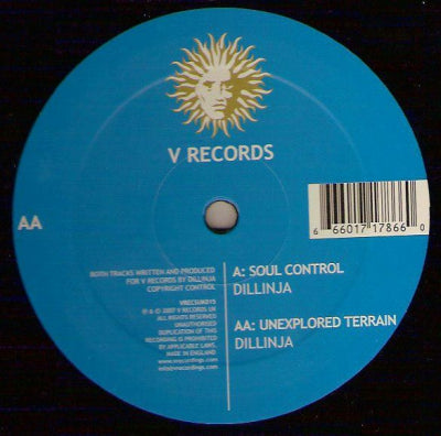 DILLINJA - Soul Control / Unexplored Terrain