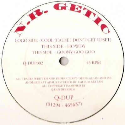 N.R. GETIK - Cool (Cause I Don't Get Upset)