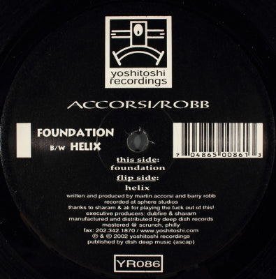 ACCORSI / ROBB - Foundation / Helix