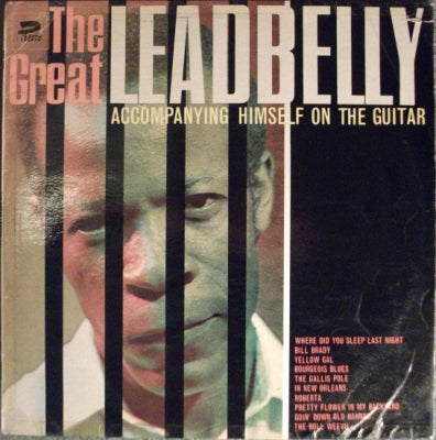 LEADBELLY - The Great Leadbelly Accompanying Himself On The Guitar