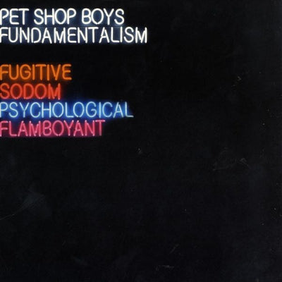 PET SHOP BOYS - Fundamentalism (Part 1)