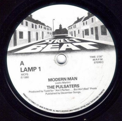 THE PULSATERS - Modern Man / Cos We're Squatters