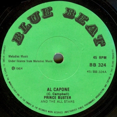 PRINCE BUSTER - Al Capone / One Step Beyond