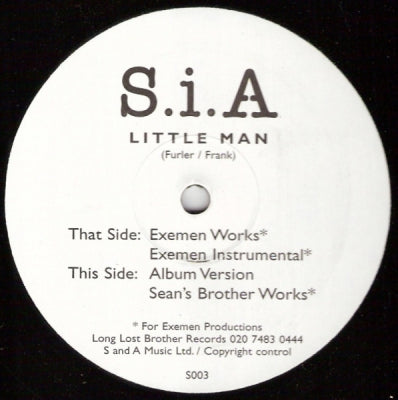 SIA - Little Man