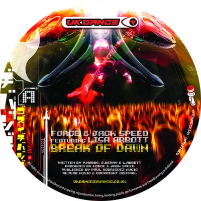 FORCE & JACK SPEED FEATURING LISA ABBOTT - Break Of Dawn