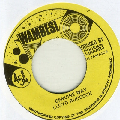 LLOYD 'SCUNNA' RUDDOCK - Genuine Way