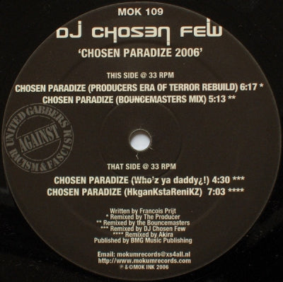 DJ CHOSEN FEW - Chosen Paradize 2006