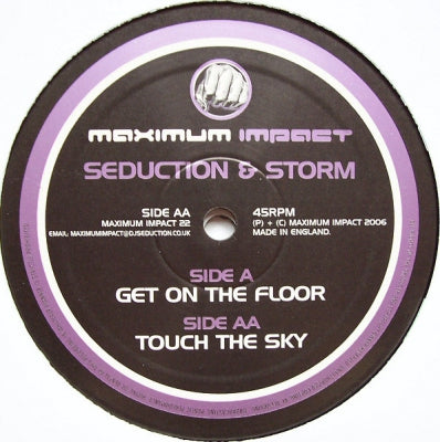 SEDUCTION & STORM - Get On The Floor / Touch The Sky
