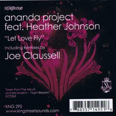 ANANDA PROJECT FEAT. HEATHER JOHNSON - Let Love Fly (Joe Claussell Remixes)