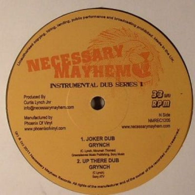 GRYNCH - Instrumental Dub Series 1
