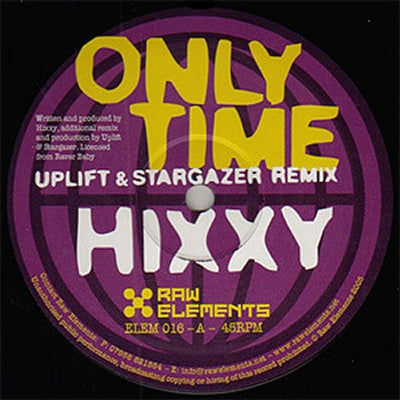 HIXXY & MENIS - Only Time / Can U Feel It? (Remixes)