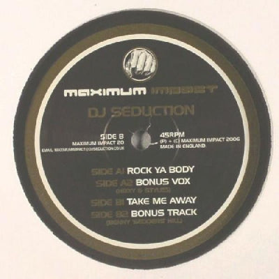DJ SEDUCTION - Rock Ya Body / Take Me Away