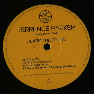 TERRENCE PARKER PRESENTS THE LOST ARTICLES - Alarm The Sound