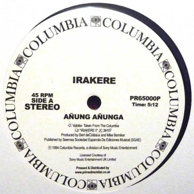 IRAKERE - Anung Anung
