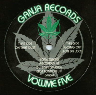 DJ HYPE - Volume Five (On That Dust / Going Out For Da Loot)