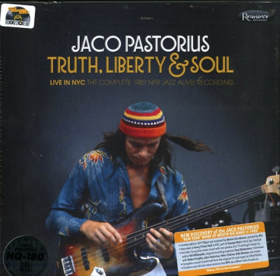 JACO PASTORIUS - Truth, Liberty & Soul (Record Store Day 2017 edition).