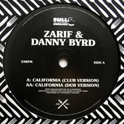 ZARIF & DANNY BYRD - California