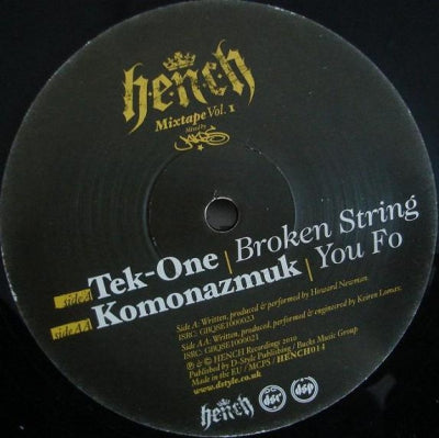 TEK-ONE / KOMONAZMUK - Broken String / You Fo'