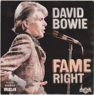 DAVID BOWIE - Fame / Right