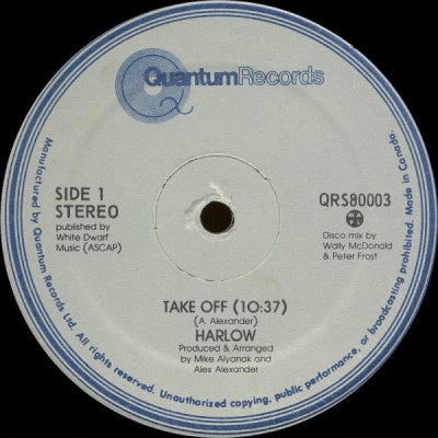 HARLOW - Take Off