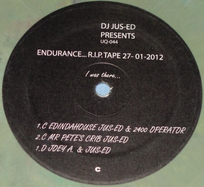 JUS-ED & 2400 OPERATOR / JUS-ED / JOEY A. & JUS-ED - Endurance... R.I.P. Tape 27-01-2012 Pt-2