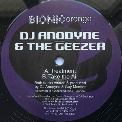 ANODYNE & THE GEEZER - Treatment / Take The Air