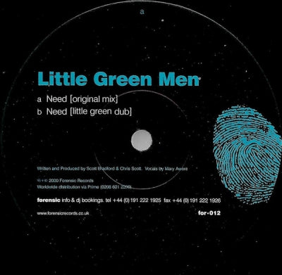 LITTLE GREEN MEN - Need
