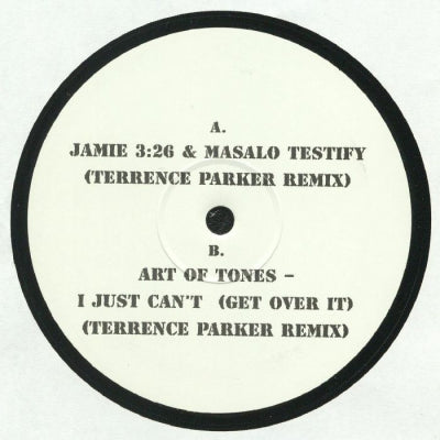 JAMIE 3:26 & MASALO / ART OF TONES - Testify / I Just Can't (Get Over)