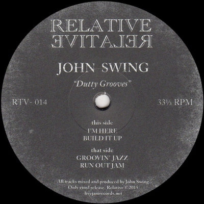 JOHN SWING - Dutty Grooves