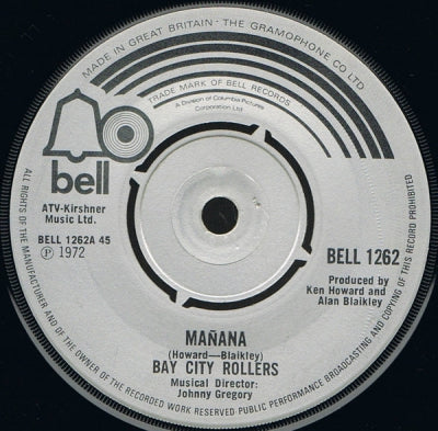 BAY CITY ROLLERS - Mañana / Because I Love You