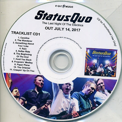 STATUS QUO - The Last Night Of The Electrics