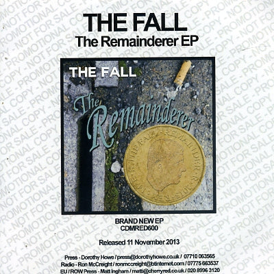 THE FALL - The Remainderer
