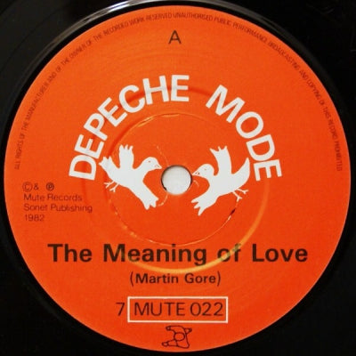 DEPECHE MODE - The Meaning Of Love