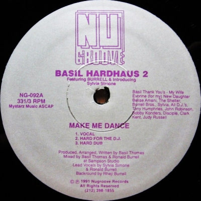 BASIL HARDHAUS 2 - Make Me Dance