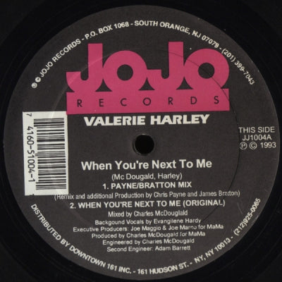VALERIE HARLEY - Kiss This Love Goodbye