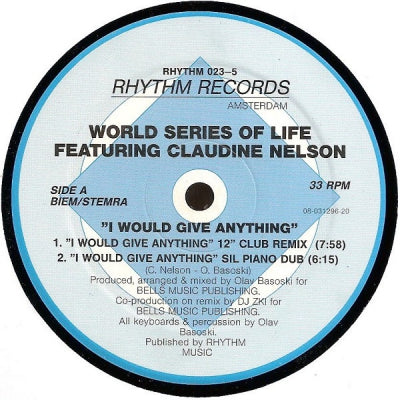 WORLD SERIES OF LIFE  - I Would Give Anything