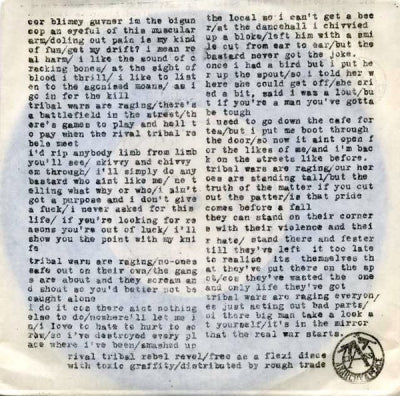 CRASS - Rival Tribal Rebel Revel