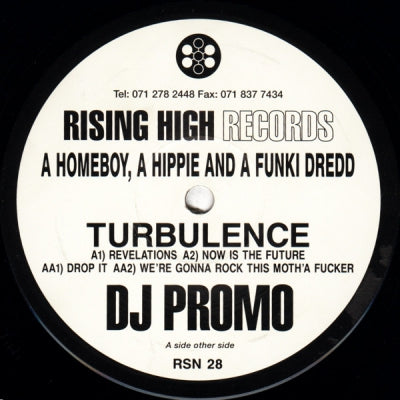 A HOMEBOY A HIPPIE & A FUNKI DREDD - Turbulence